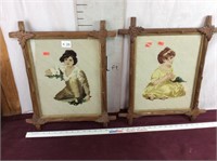 Antique Needlepoint Artwork