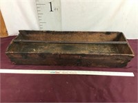 Antique Wood/Metal Toolbox