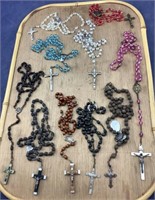 Lot Of 10 Vintage Rosaries
