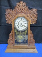 Gingerbread Clock E. Ingram With Key