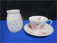 Tea Cup And Jar