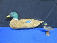 Mallard Key Holder & Bird Figurine