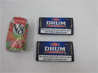 2 x 50 g de tabac DRUM the original neuf