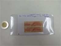 Bloc timbre spéciment Équateur mint 1950 100% gum