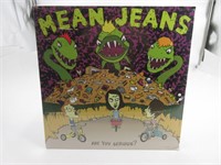 Disque vinyle 33 tours neuf, scellé : Mean Jeans,