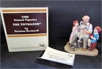 "The Toy Maker" Figure Norman Rockwell Collectors