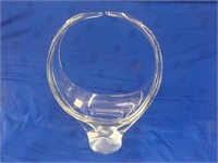 glass basket 12 x 6 x 15"