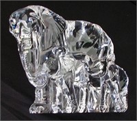 Lennox Crystal Elephant w/ 2 babies figure