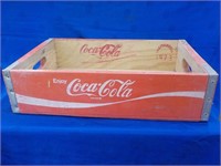 Coca-Cola crate 18 1/2 x 12 x 4 1/2"