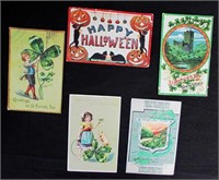 Halloween & St Patrick's Day Post Cards 2 Raphael
