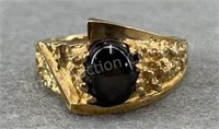 10K Gold Ring, Sz 9.5, 6g