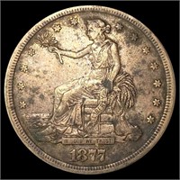 1877-S Silver Trade Dollar CLOSELY UNCIRCULATED