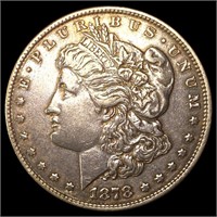 1878 8TF Morgan Silver Dollar CLOSELY UNCIRCULATED