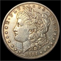 1884-S Morgan Silver Dollar CLOSELY UNCIRCULATED