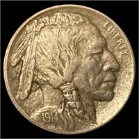 1914-S Buffalo Nickel CLOSELY UNCIRCULATED
