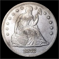 1872 Seated Liberty Dollar UNCIRCULATED