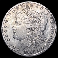 1884-S Morgan Silver Dollar CLOSELY UNCIRCULATED