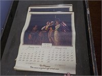 3 1976 Dr. Pepper calendars