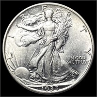 1933-S Walking Liberty Half Dollar UNCIRCULATED