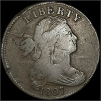 1807 Large Cent NICELY CIRCULATED