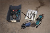 Angle Grinders, Drill and wire Brushes