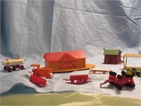 HO Scale Farm Buildings and Equipment