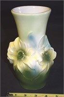 Royal Copley Pottery 8.25" Floral Motif Vase