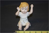 KPM Porcelain 5" Tall Piano Baby Figure