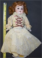 Alma 13/0 10.5" Tall Porcelain Doll
