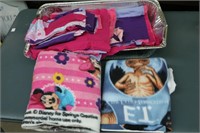 MInnie & ET Fleece & Bright Fabric Lot