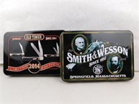 Vintage Tins Smith & Wesson / Schrade