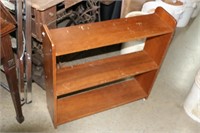 Wood 3 Shelf Bookcase