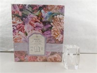 Rose Photo Albums and Glass Block