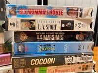 Group of Asst. VHS Tapes