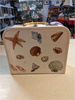 Small Travel Case - Shell Decor