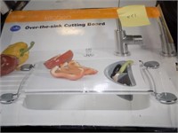 over the sink cutting board