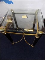 glass top table
