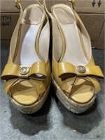 Christian Dior Women’s Wedge Sandals - Size 5.5