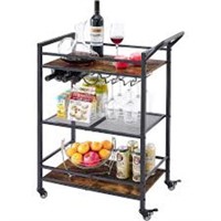 Tajsoon 3 tier bar cart