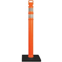 Orange traffic cone