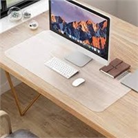 Override clear desk pad