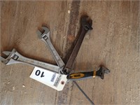 (4) adjustable wrenches