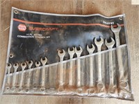Metric end wrench set & SAE end wrench set