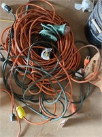 Stack of electric cords