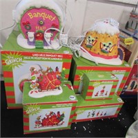 5 BOXES OF THE GRINCH XMAS FIGURES