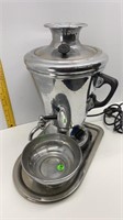 MIDDLE EASTERN ELECTRIC KETTLE BOWL & DRIP PLATE