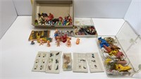 HO & N SCALE ANIMALS & PEOPLE + DOLL FURNITURE