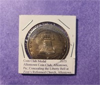 Allentown Coin Club Medal