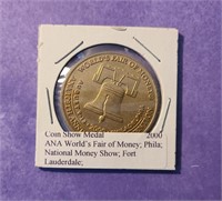 ANA World's Fair of Money Coin Show Medal