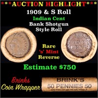***Auction Highlight*** Indian cent 1c orig roll,